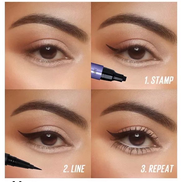 Kaja Wink Stamp Long Waterproof Wing Eyeliner Stamp & Pen in black - Picture 6 of 7